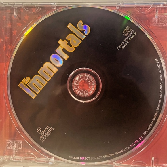 The Immortals by Various Artists (Audio CD, 2001 #205673943807 - Picture 2 of 4